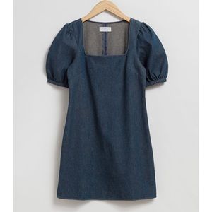 & other stories denim dress sz 12 NBW NWT